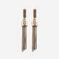 Green Tara "Tam" Tassel Feng Shui Earrings