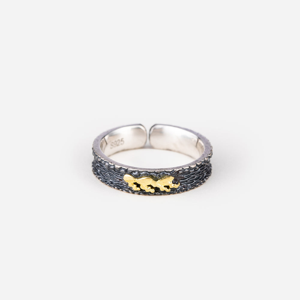 Water Ripple Nourishing Feng Shui Ring