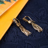 Green Tara "Tam" Tassel Feng Shui Earrings