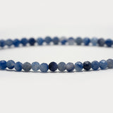 Clarity in Expression – Blue Aventurine & Lotus Bracelet