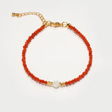Red Agate – Peace & Protection Bracelet