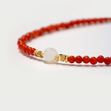 Red Agate – Peace & Protection Bracelet