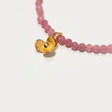 Inner Bloom – Pink Tourmaline & Gesang Flower Necklace