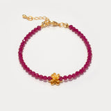 Inner Flame – Ruby & Lotus Bracelet
