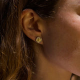Shankha Victory Symbol Earrings