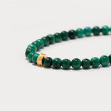 Steadfast Light – Malachite Bracelet